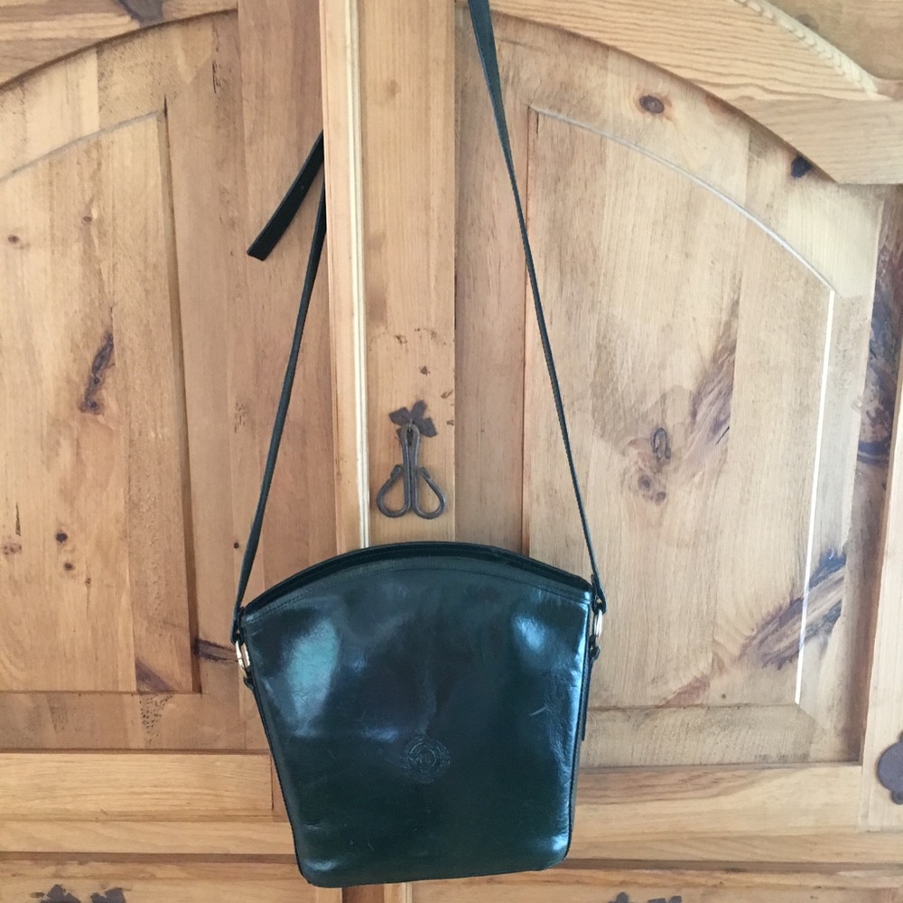 Romano DI Paola dark green purse